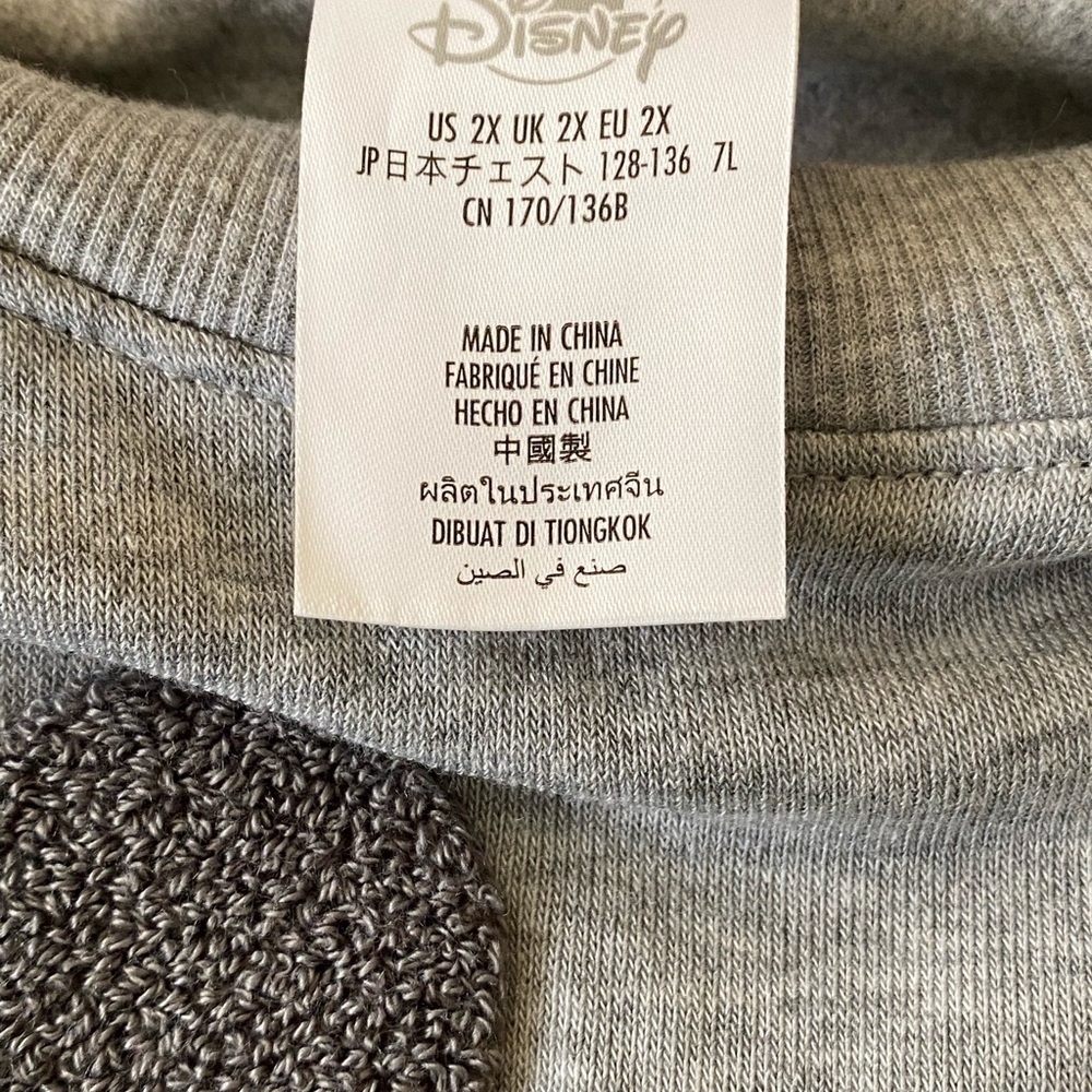2X Mickey Mouse Disneyland Sweatshirt - Picture 3 of 5